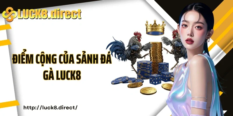 Điểm cộng của sảnh đá gà Luck8